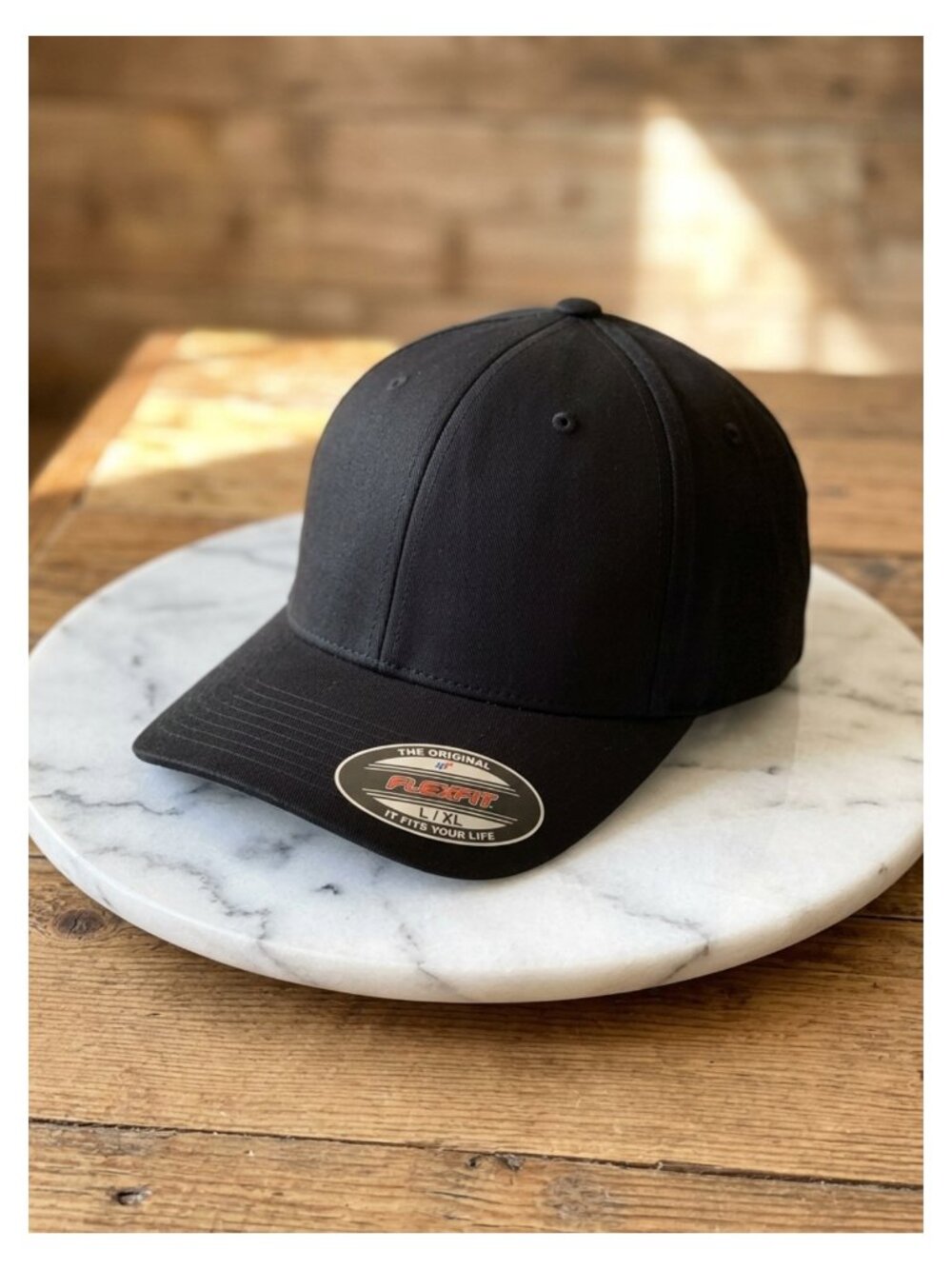 Flexfit Athletic Fitted Baseball Cap Polyester Cotton Spandex Fitted